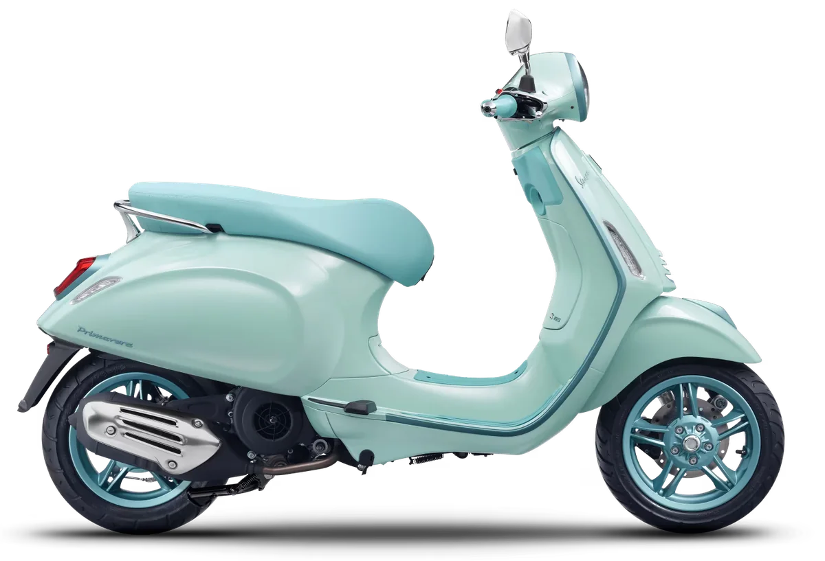 Vespa Primavera S 125 màu Xanh Amabile