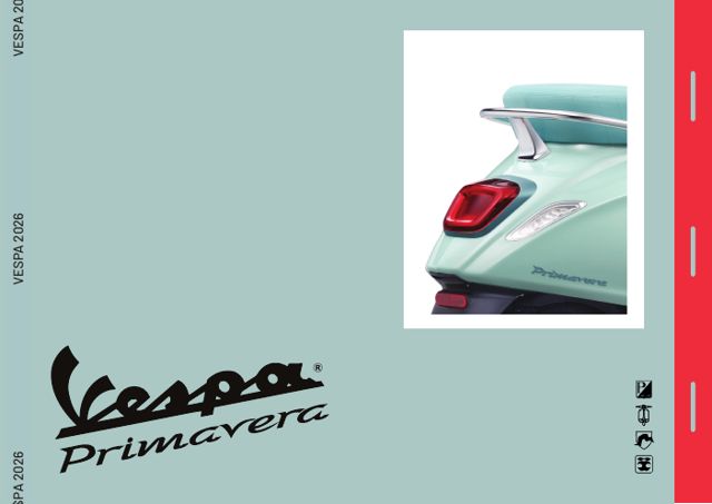Brochure Vespa 2026
