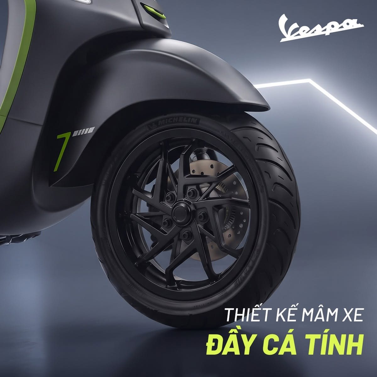 Thiết kế mâm xe đầy cá tính