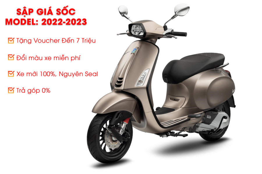 Giá Xe Vespa Sprint S TFT 150 - Mua Xe Vespa Sprint S TFT 150 Trả Góp