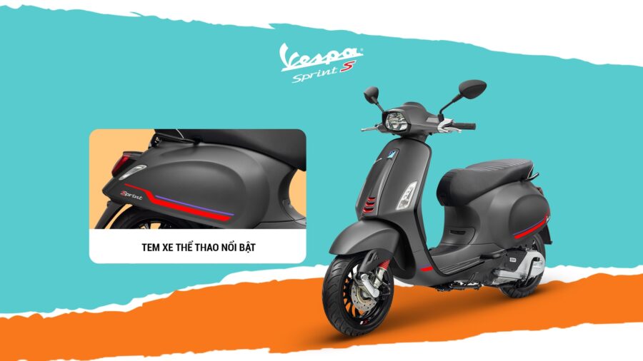 xe the thao noi bat vespa sprint s 125 150