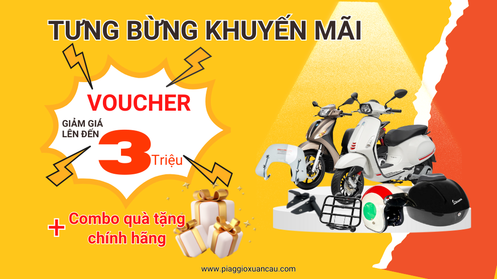 Tổng Hợp Chương Trình Khuyến Mãi Tháng 11 Tại Piaggio Xuân Cầu