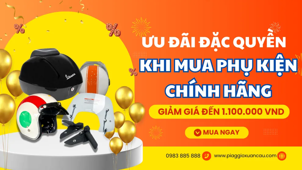 Ưu Đãi Đặc Quyền Cho Khách Hàng Mua Phụ Kiện Chính Hãng