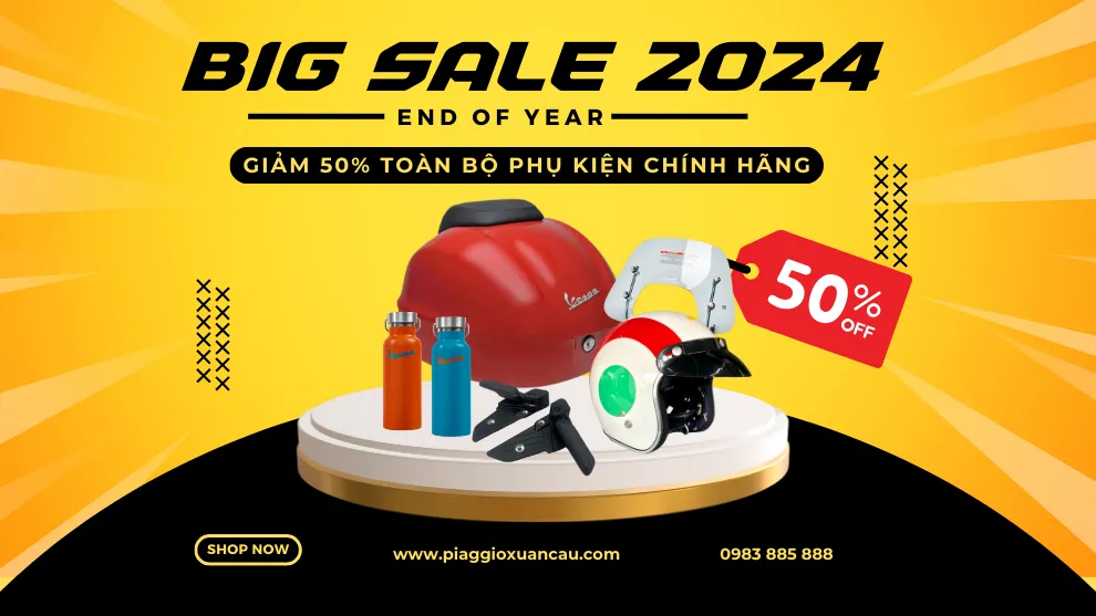 BIG SALE – Giảm Ngay 50% Khi Mua Phụ Kiện Chính Hãng