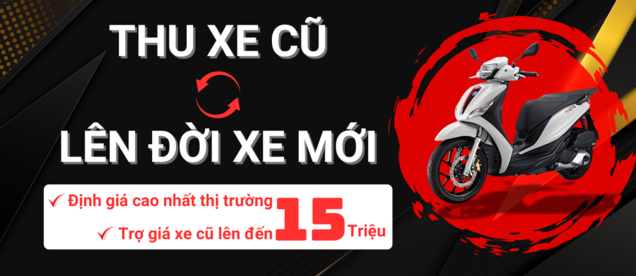 banner H thu xe cu doi xe moi vespa piaggio xuan cau