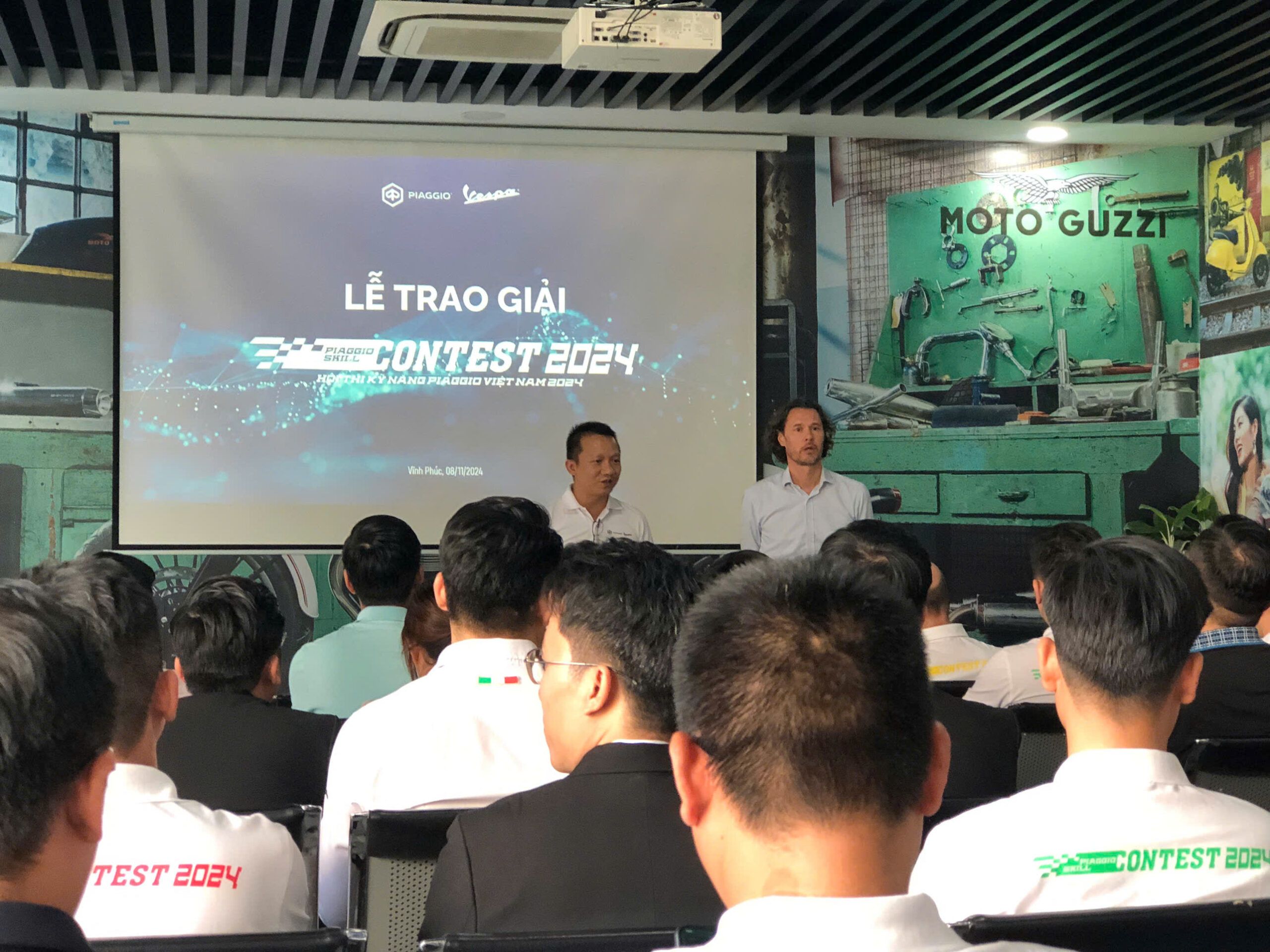 Piaggio Xuân Cầu đạt hạng nhất trong vòng chung kết Piaggio Skill Contest 2024