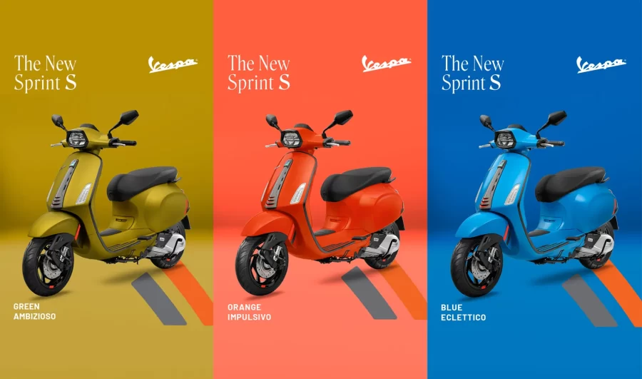 The New Vespa Sprint S 125 ABS 2025