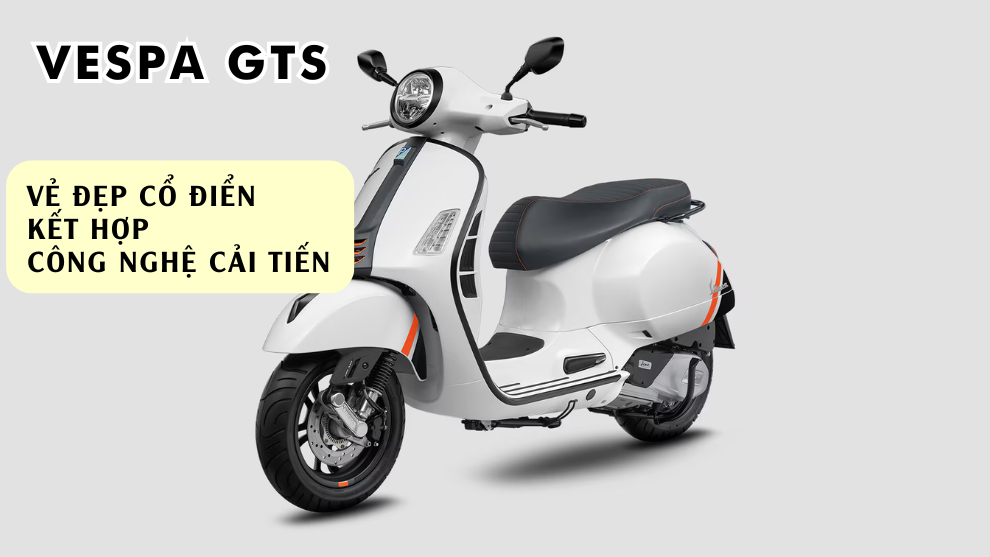 Review xe Vespa GTS