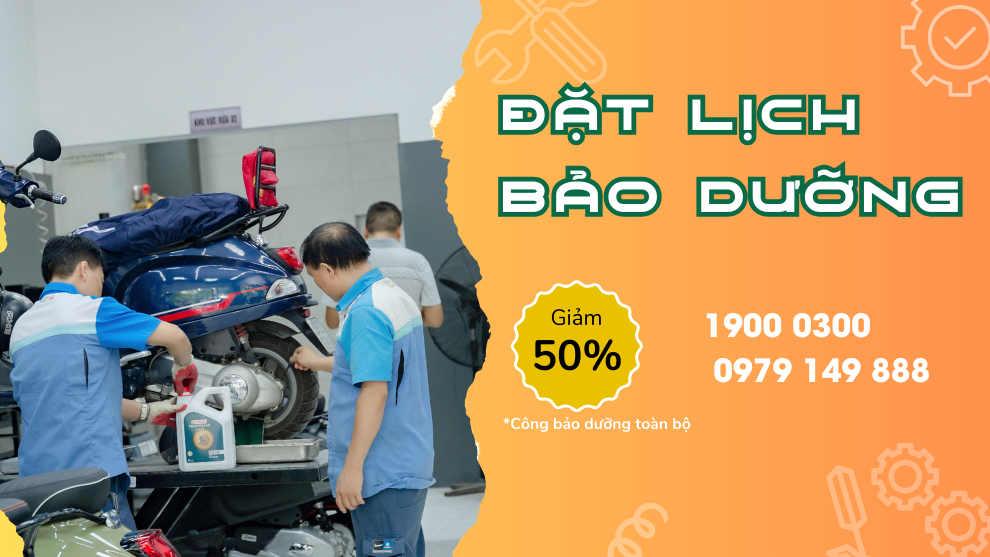 Đặt Lịch Bảo Dưỡng – Ưu Đãi Giờ Vàng