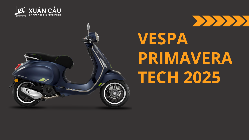 Vespa Primavera Tech 125/150 2025 – Biểu tượng của phong cách và hiện đại