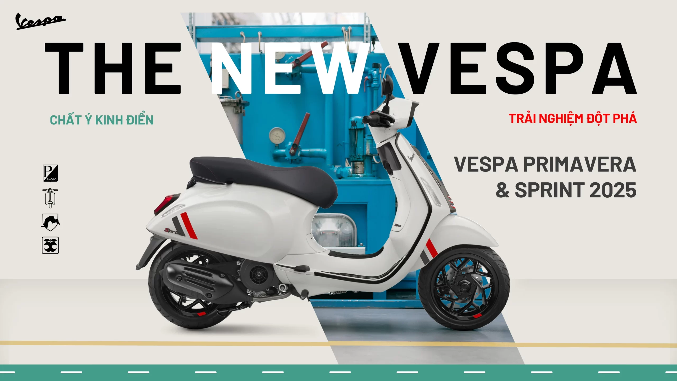 The New Vespa – Trải Nghiệm Đột Phá