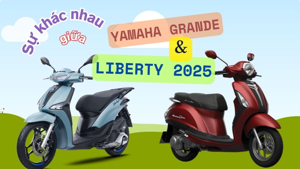 So sánh Yamaha Grande và Liberty 2025
