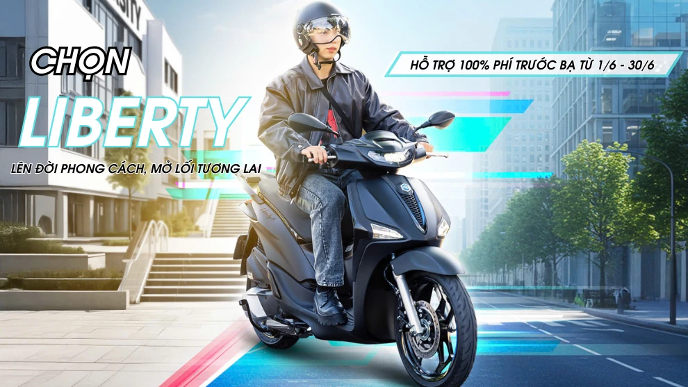 Tặng 100% Phí Trước Bạ Khi Mua Liberty 2025