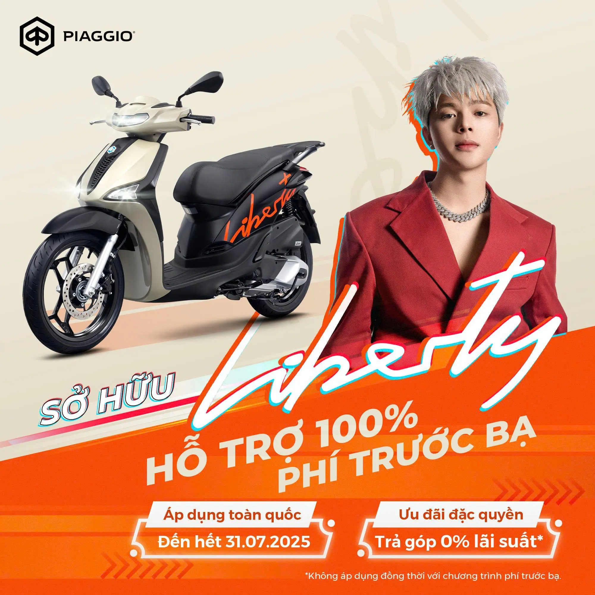 Tặng 100% Phí Trước Bạ Khi Mua Liberty 2025