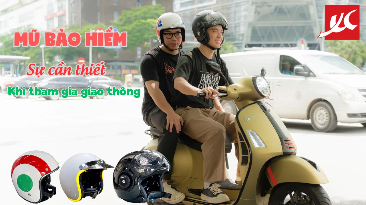 Mũ Bảo Hiểm Vespa Piaggio Chính Hãng: An Toàn, Thời Trang, Giá Tốt