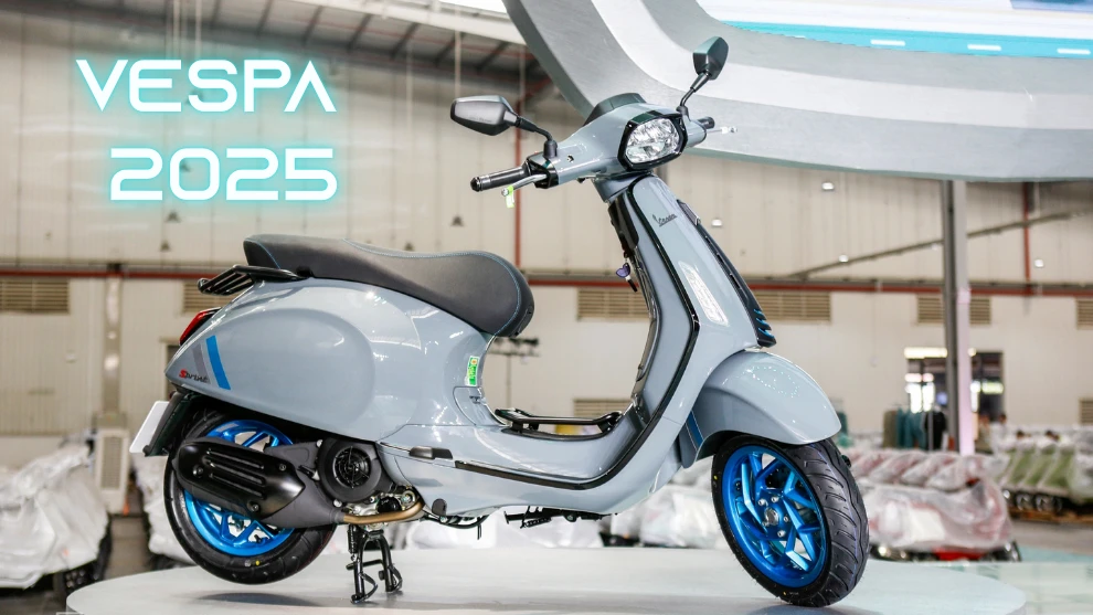 Vespa Sprint 2025 và Vespa Primavera 2025 Chính Thức Ra Mắt