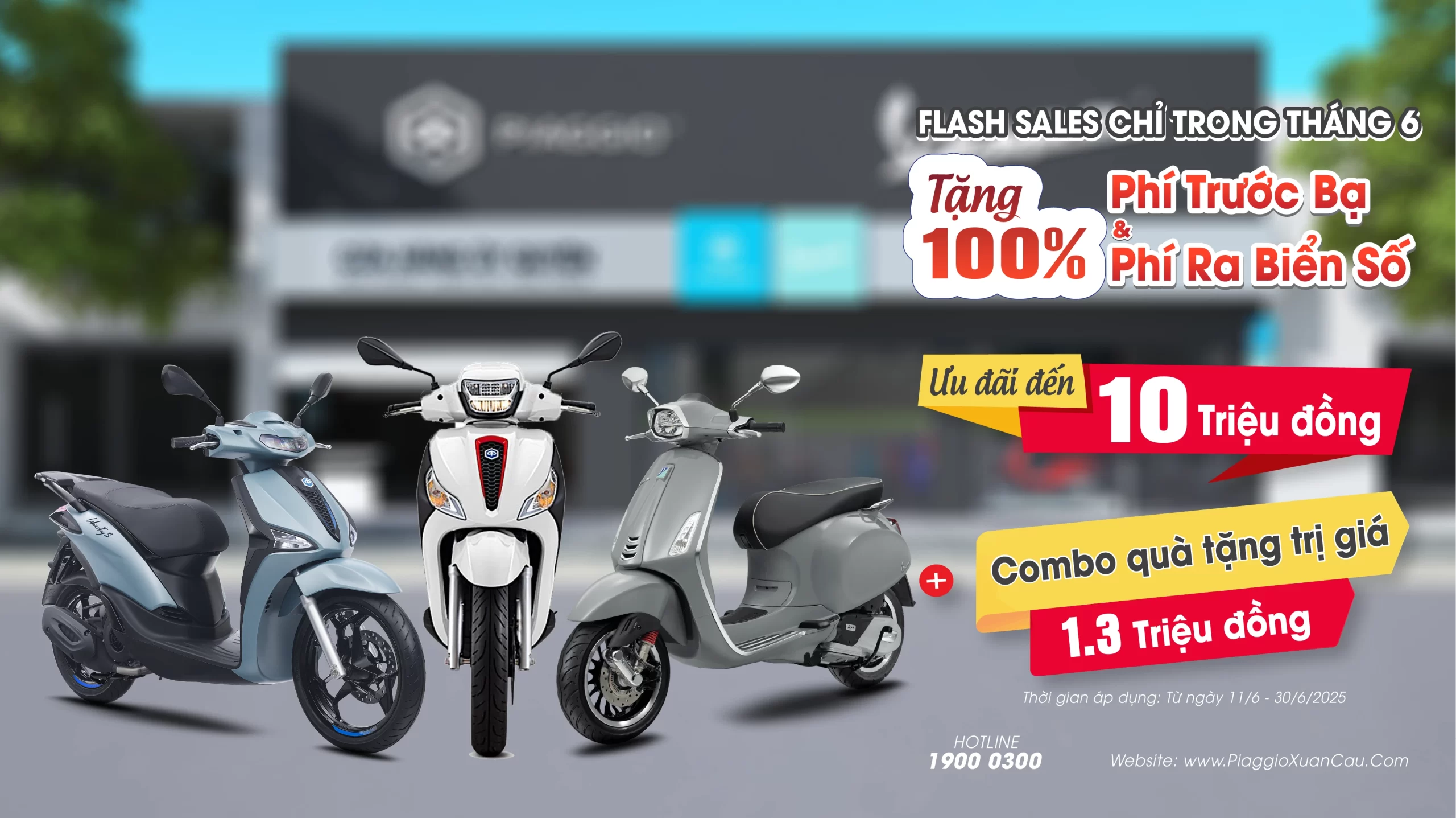 Siêu Ưu Đãi: Tặng 100% Phí Trước Bạ + Phí Ra Biển Số