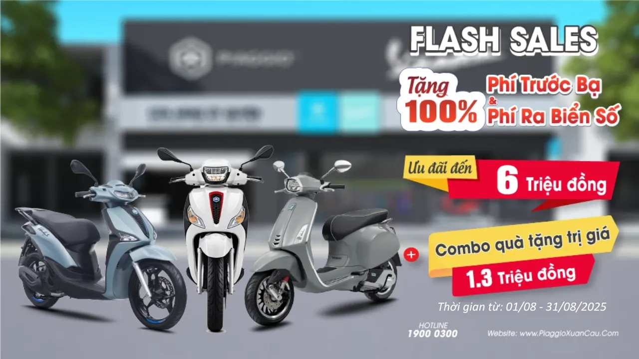 Siêu Ưu Đãi: Tặng 100% Phí Trước Bạ + Phí Ra Biển Số